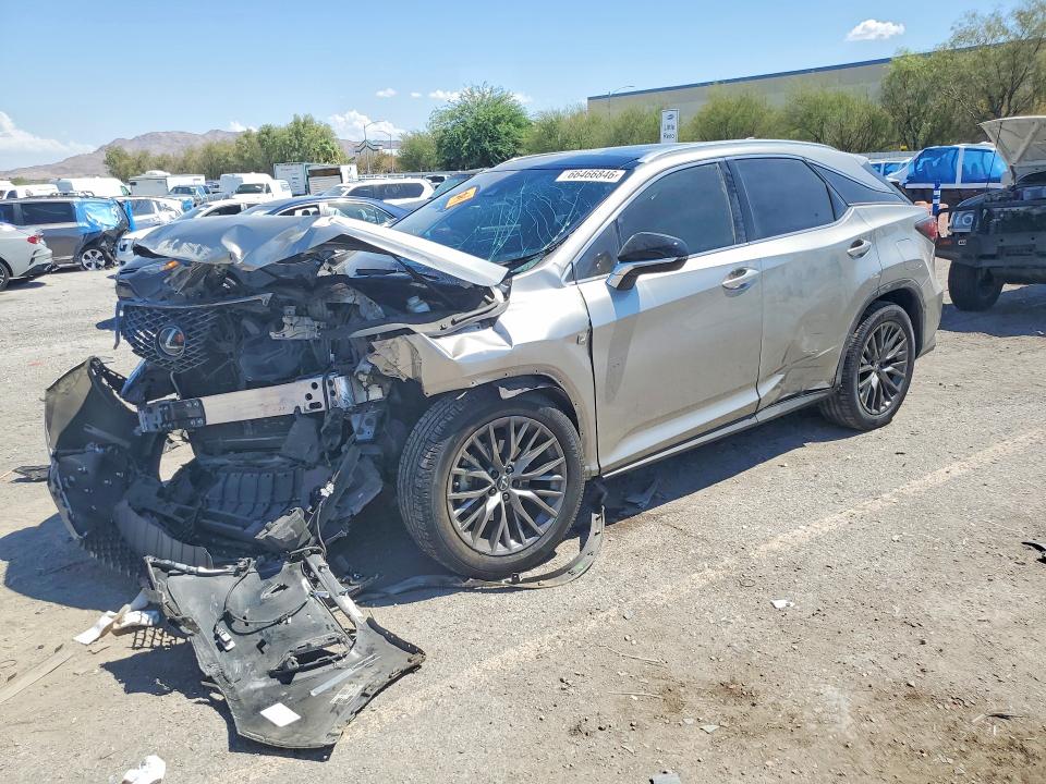 2021 Lexus Rx VIN 2T2YZMDA5MC297549 COPART salvage auction — FRONT END, Salvage Title, sold $5,300 on 2026-09-08 (photo 1)