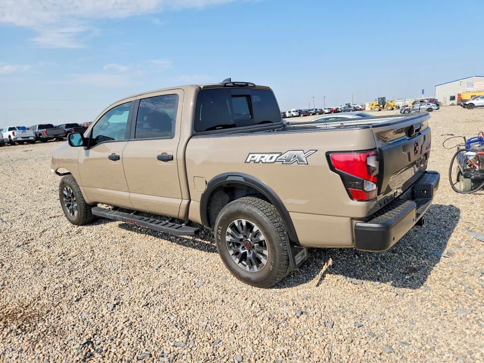 2024 Nissan TITAN VIN 1N6AA1ED0RN114208 COPART salvage auction — FRONT END, Tx - Salvage Vehicle Title, sold $19,200 on 2026-09-01 (photo 2)
