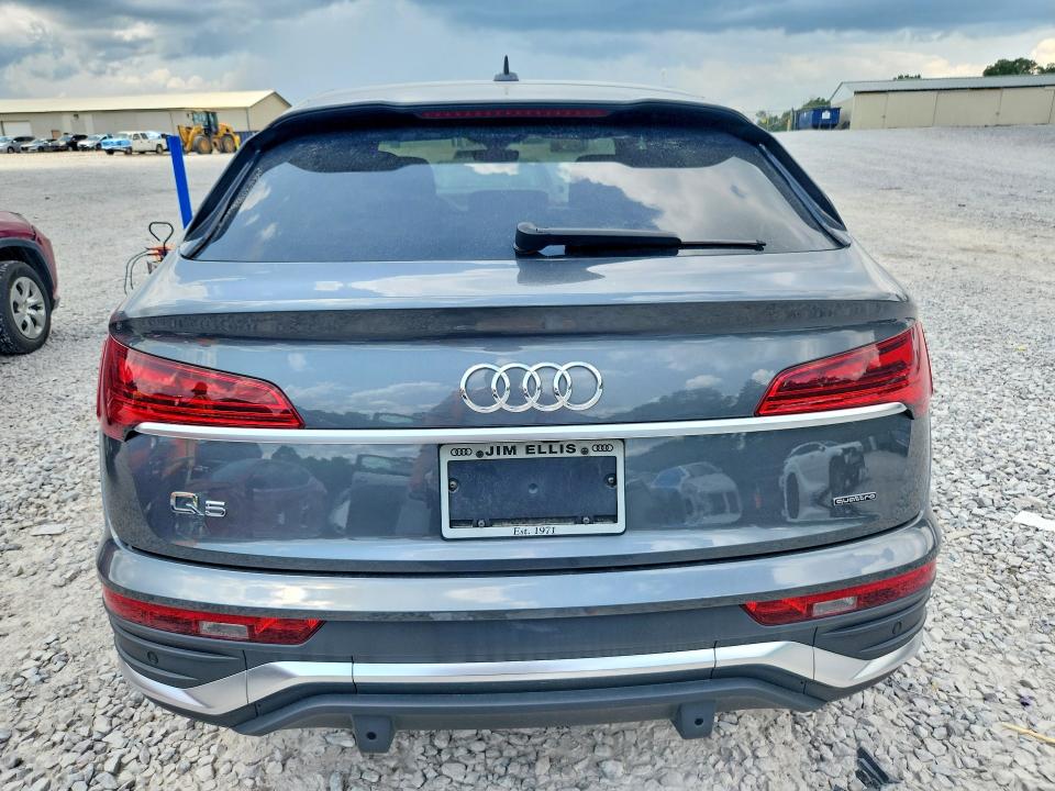 2022 Audi Q5 VIN WA15AAFY6N2105184 COPART salvage auction — SIDE, Tn - Salvage Certificate, sold $19,900 on 2026-08-25 (photo 6)