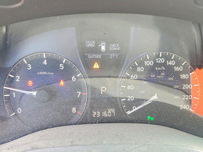 2010 Lexus Rx VIN JTJBK1BA8A2407758 COPART salvage auction — FRONT END, Qc - Gravement Accidente, sold $7,100 on 2026-09-08 (photo 9)