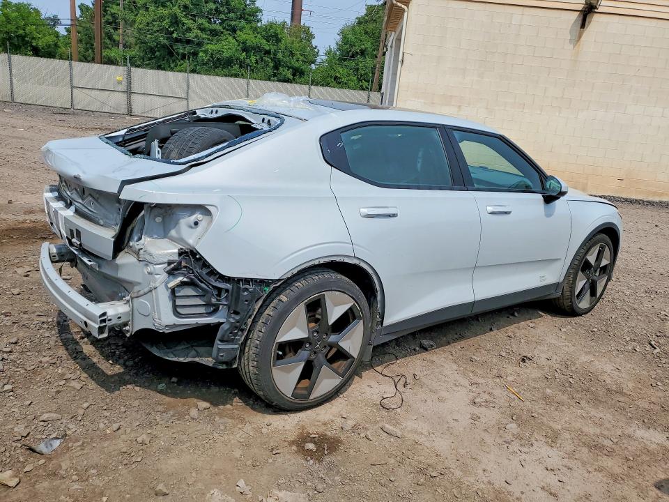 2023 Polestar 2 VIN YSMEG3KA8PL115614 COPART salvage auction — REAR END, NY - CERTIFICATE OF TITLE, sold $8,300 on 2026-08-19 (photo 3)