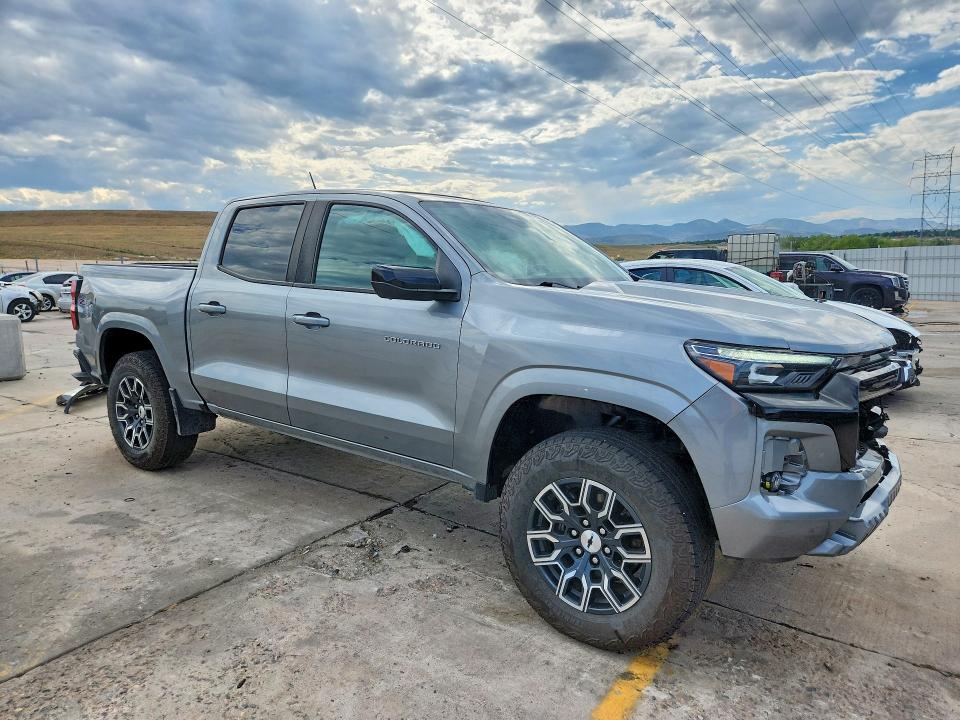 2023 Chevrolet Colorado VIN 1GCPTDEK6P1140727 COPART salvage auction — FRONT END, Co - Salvage Title, sold $14,200 on 2026-09-04 (photo 4)