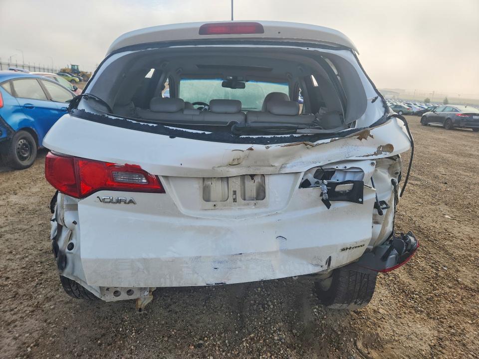 2008 Acura Rdx VIN 5J8TB18278A800031 COPART salvage auction — REAR END, Ab - Bos - Salvage, sold $425 on 2026-09-10 (photo 6)