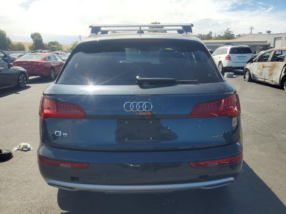 2019 Audi Q5 VIN WA1BNAFY8K2055035 COPART salvage auction — FRONT END, CA - SALVAGE CERTIFICATE, sold $7,400 on 2026-09-30 (photo 6)