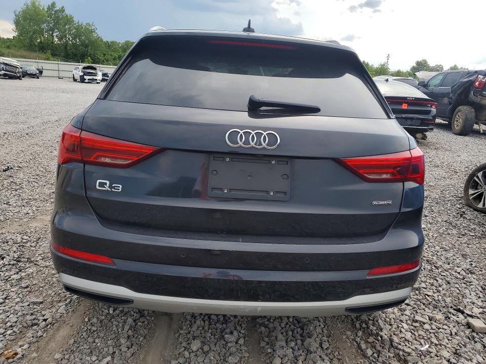 2020 Audi Q3 VIN WA1AECF38L1007926 COPART salvage auction — FRONT END, Ga - Certificate Of Title (P), sold $7,400 on 2026-08-21 (photo 6)