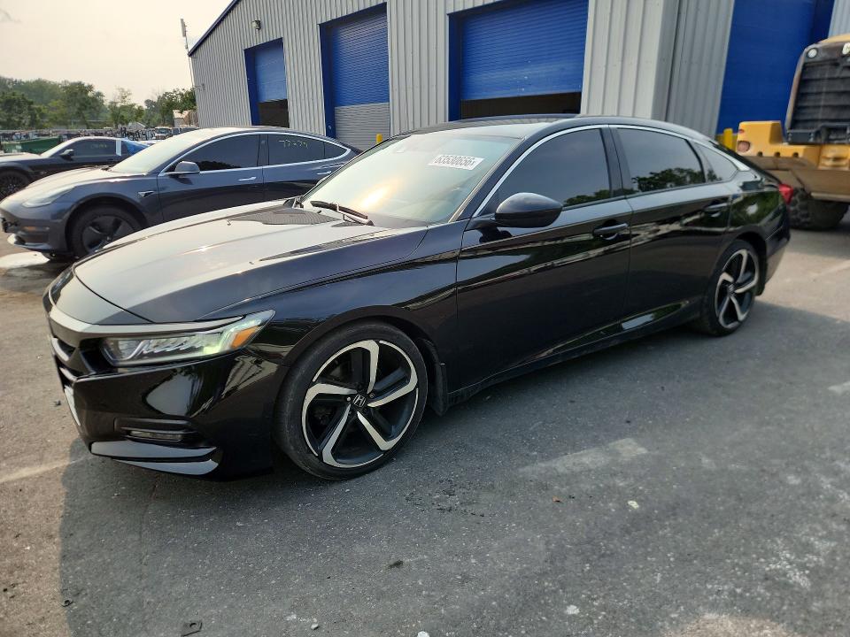 2018 Honda Accord VIN 1HGCV1F38JA188835 — COPART salvage auction photo