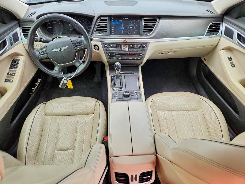 2017 Genesis G80 VIN KMHGN4JE0HU171039 COPART salvage auction — SIDE, Tx - Cert Of Title-Rebuilt Salvage, sold $4,600 on 2026-09-14 (photo 8)