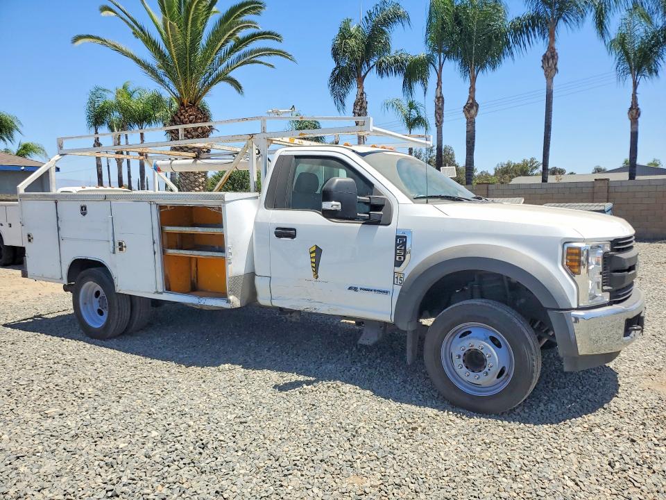 2019 Ford F450 VIN 1FDUF4GT1KEF13797 COPART salvage auction — SIDE, Ca - Salvage Certificate, sold $9,200 on 2026-08-19 (photo 4)