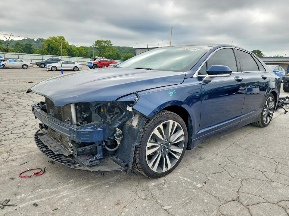 2017 Lincoln Mkz VIN 3LN6L5LUXHR654881 COPART salvage auction — FRONT END, Tn - Salvage Certificate, sold $2,100 on 2026-09-09 (photo 1)