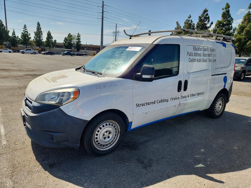 2016 Ram Promaster city VIN ZFBERFAT6F6978907 COPART salvage auction — MINOR DENT/SCRATCHES, CA - DIS/DLR/EXP ONLY CLEAN TITLE, sold $1,650 on 2026-08-17 (photo 1)