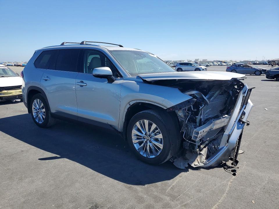 2024 Toyota Highlander VIN 5TDAAAB5XRS049524 COPART salvage auction — FRONT END, CA - SALVAGE CERTIFICATE, sold $18,000 on 2026-08-24 (photo 4)