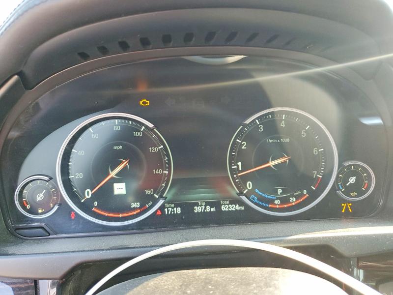2017 BMW X6 VIN 5UXKU6C3XH0W38773 COPART salvage auction — FRONT END, Mt - Salvage Certificate Of A Vehic, sold $6,800 on 2026-09-08 (photo 9)