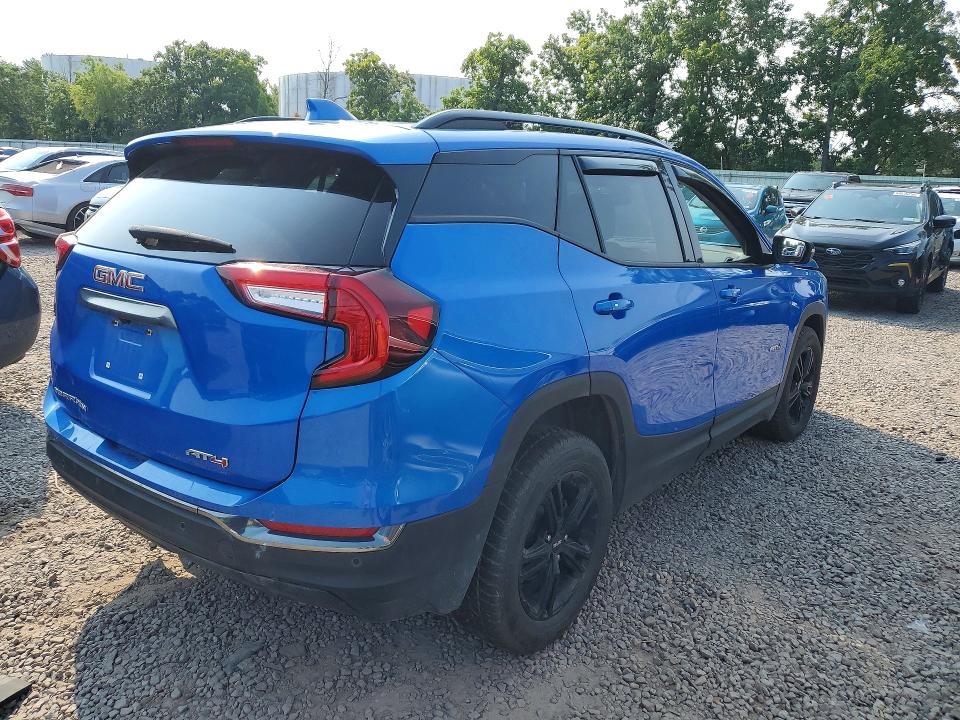 2024 Gmc Terrain VIN 3GKALYEG7RL231580 COPART salvage auction — FRONT END, Ny - Mv-907A Salvage Certificate, sold $10,100 on 2026-08-19 (photo 3)
