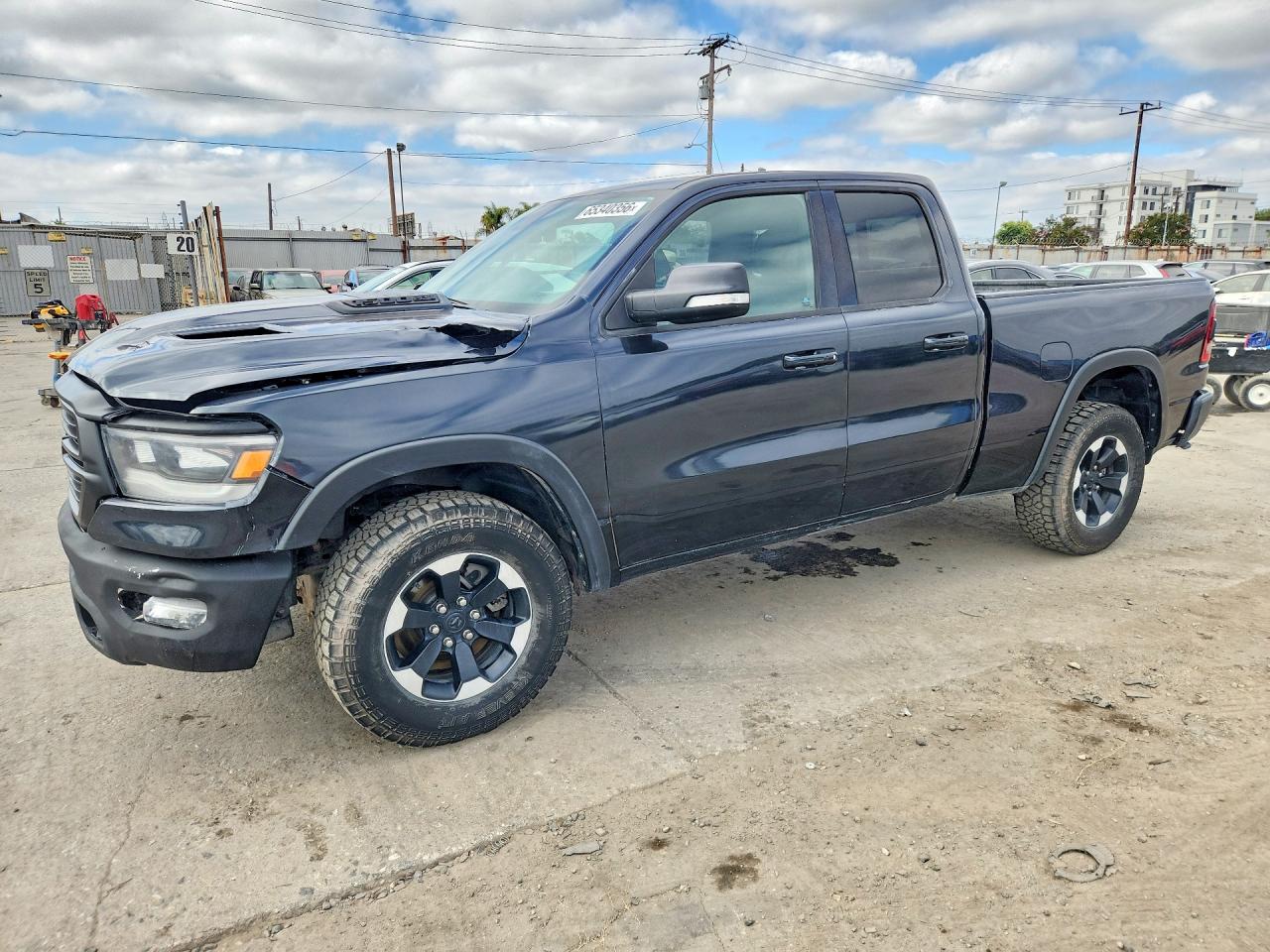2020 Ram 1500 VIN 1C6SRFET2LN198843 COPART salvage auction — Front End, Ut - Dis/Dlr/Exp Only Salvage Title (P), sold $10,900 on 2026-09-11 (photo 1)