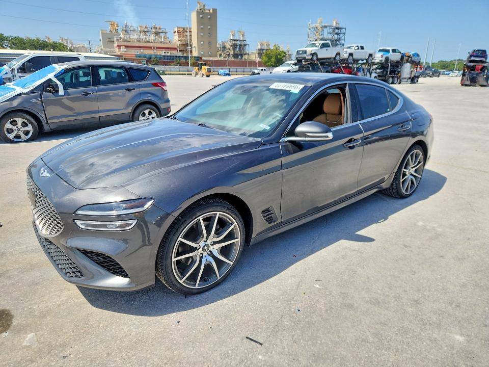2022 Genesis G70 VIN KMTG34TA5NU100355 — COPART salvage auction photo