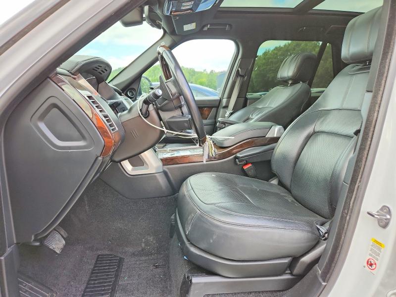 2019 Land rover RANGE ROVER VIN SALGS2RE8KA524764 COPART salvage auction — FRONT END, Ma - Cert Of Title-Salvage, sold $11,500 on 2026-08-21 (photo 7)