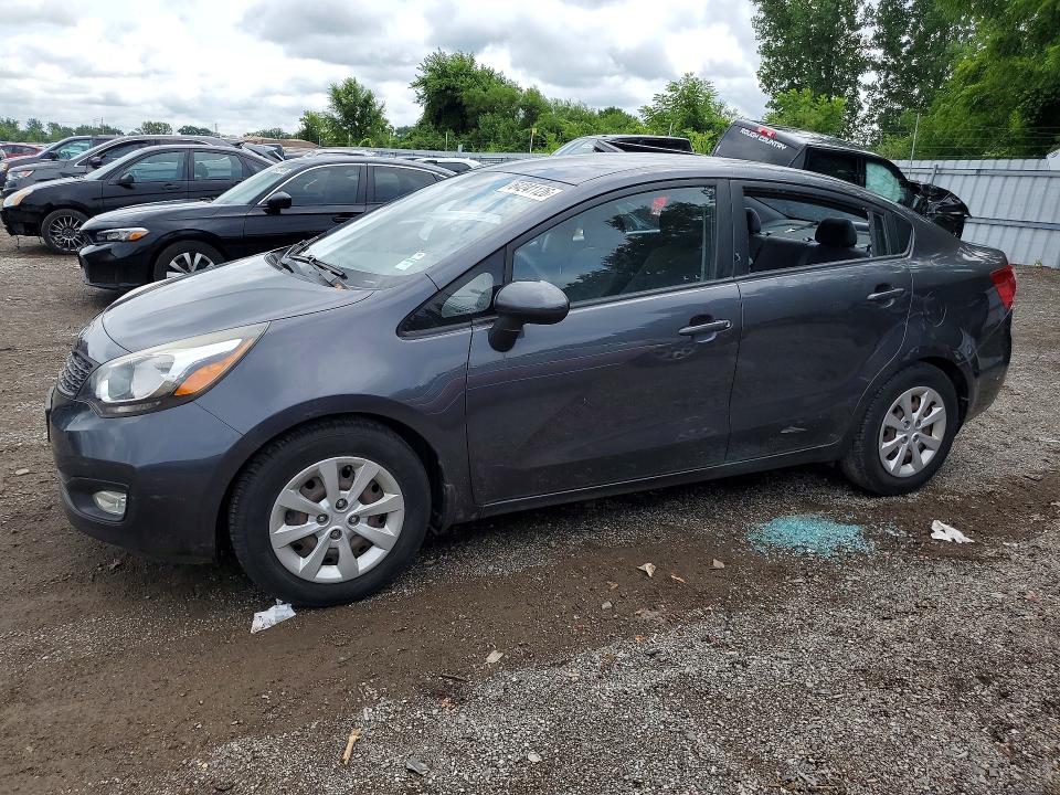 2012 Kia Rio VIN KNADM4A32C6087193 COPART salvage auction — VANDALISM, ON - PERMIT NO BRAND - UNFIT, sold $325 on 2026-09-10 (photo 1)