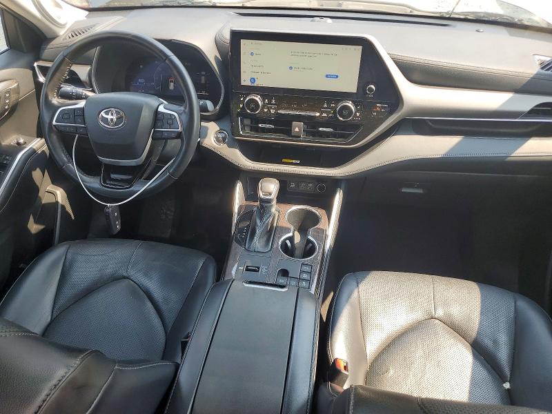 2023 Toyota Highlander VIN 5TDXBRCH7PS579090 COPART salvage auction — FRONT END, Wa - Vehicle Cert Of Ownership-Titl (P), sold $13,300 on 2026-09-01 (photo 8)