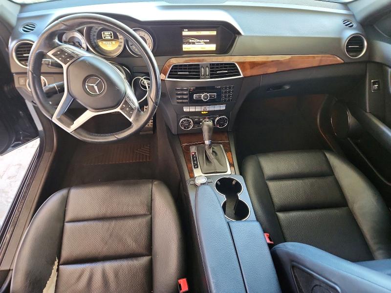 2012 Mercedes-benz C-klasse VIN WDDGF8BB7CR205332 COPART salvage auction — FRONT END, Fl - Cert Of Ttl-Rebuilt&Slvg Rbld, sold $925 on 2026-08-19 (photo 8)