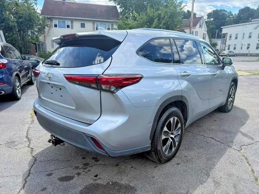 2020 Toyota Highlander VIN 5TDGZRAH2LS502152 COPART salvage auction — MINOR DENT/SCRATCHES, Salvage Title, sold $17,800 on 2026-08-24 (photo 3)