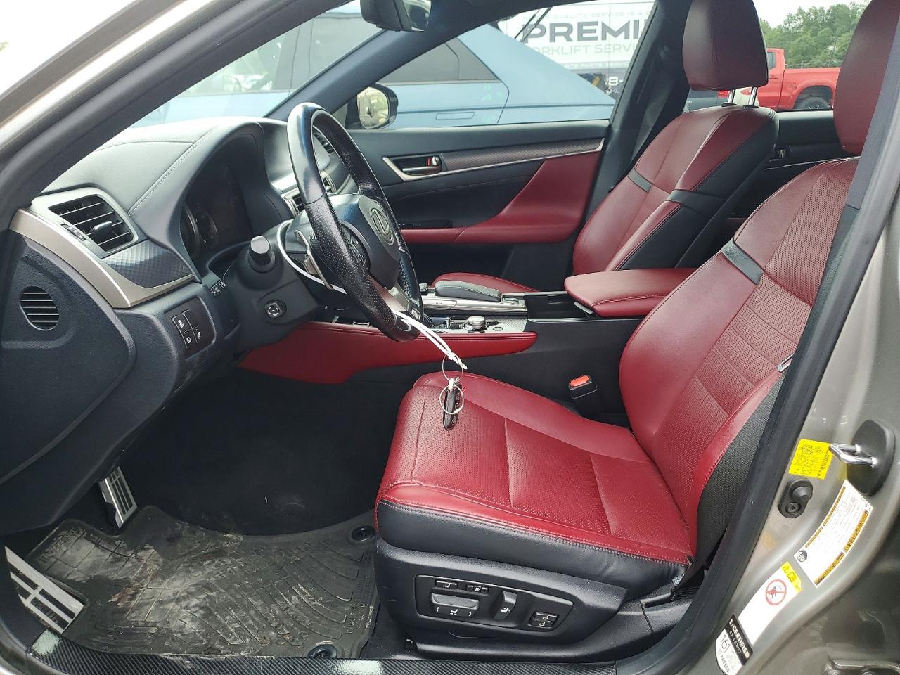 2018 Lexus GS VIN JTHCZ1BL6JA009375 COPART salvage auction — Front End, Sc - Salvage Title, sold $12,975 on 2026-09-18 (photo 7)