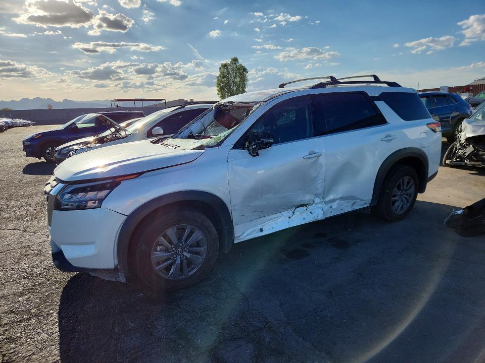 2025 Nissan Pathfinder VIN 5N1DR3BA4SC274586 — COPART salvage auction photo
