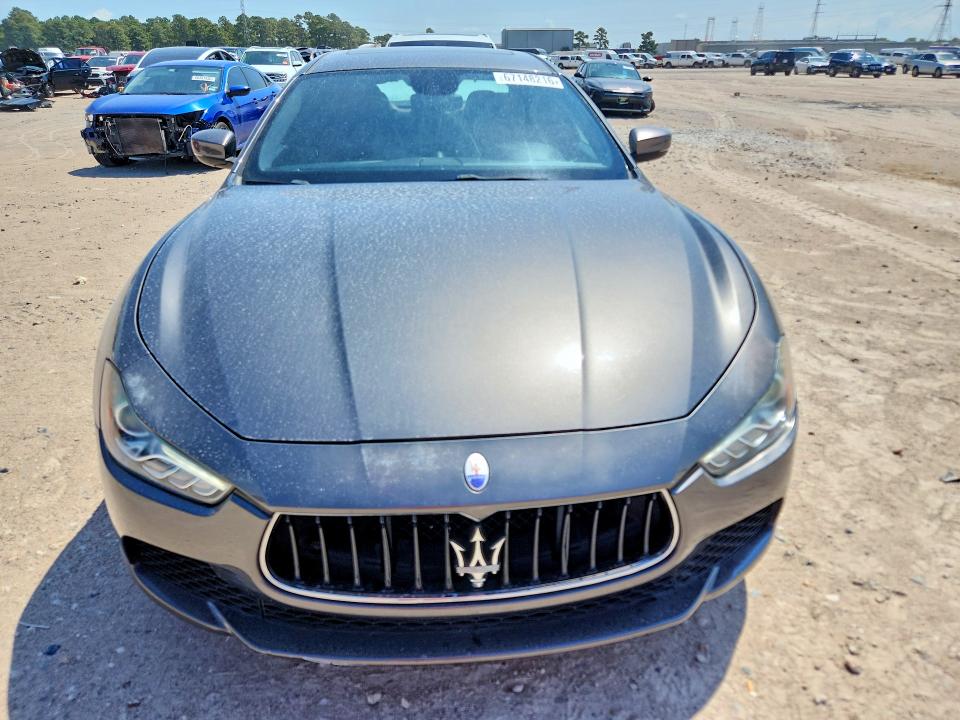 2017 Maserati Ghibli VIN ZAM57XSA9H1206127 COPART salvage auction — VANDALISM, Tx - Cert Of Title-Rebuilt Salvage (P), sold $29,750 on 2026-10-02 (photo 5)