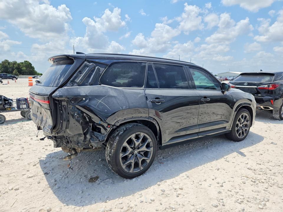 2024 Lexus Tx VIN 5TDABAB66RS001315 COPART salvage auction — REAR END, TX - SALVAGE VEHICLE TITLE (P), sold $32,000 on 2026-10-01 (photo 3)