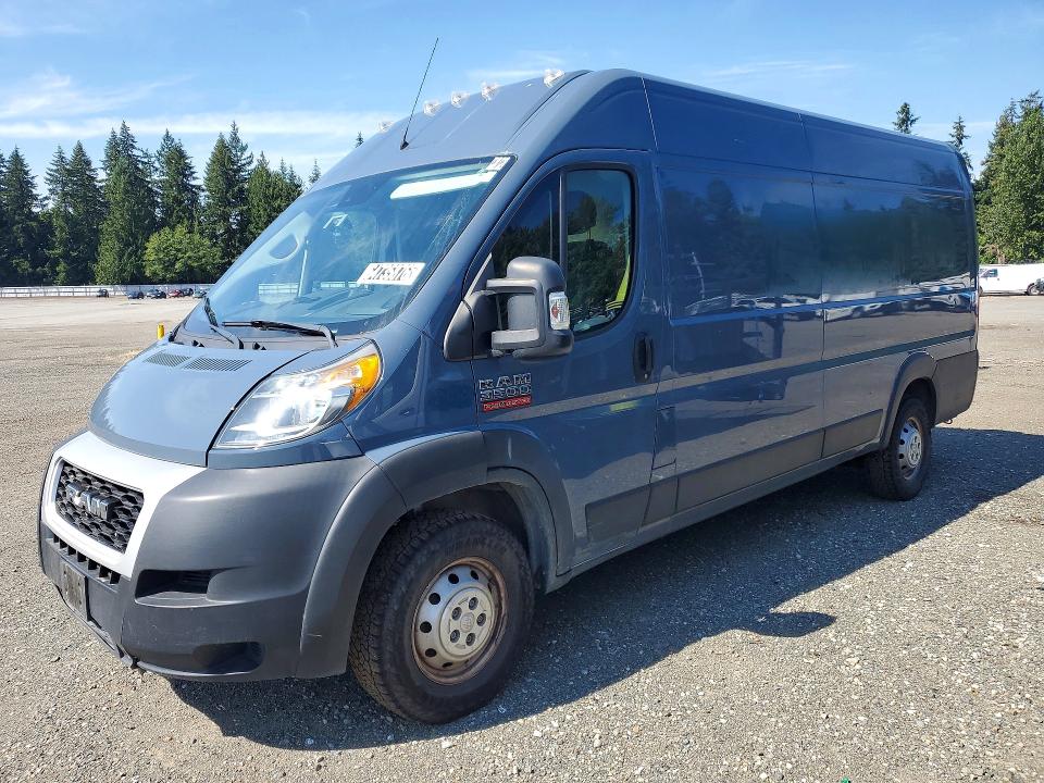 2021 Ram Promaster 3500 VIN 3C6MRVJG5ME535863 — COPART salvage auction photo