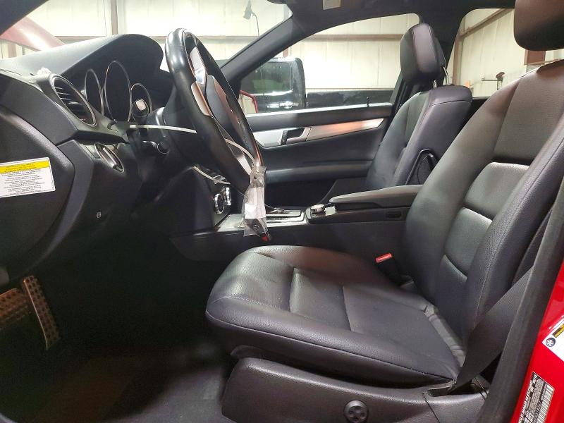 2014 Mercedes-benz C-klasse VIN WDDGF8AB4ER318367 COPART salvage auction — FRONT END, Pa - Certificate Of Salvage, sold $3,500 on 2026-08-21 (photo 7)
