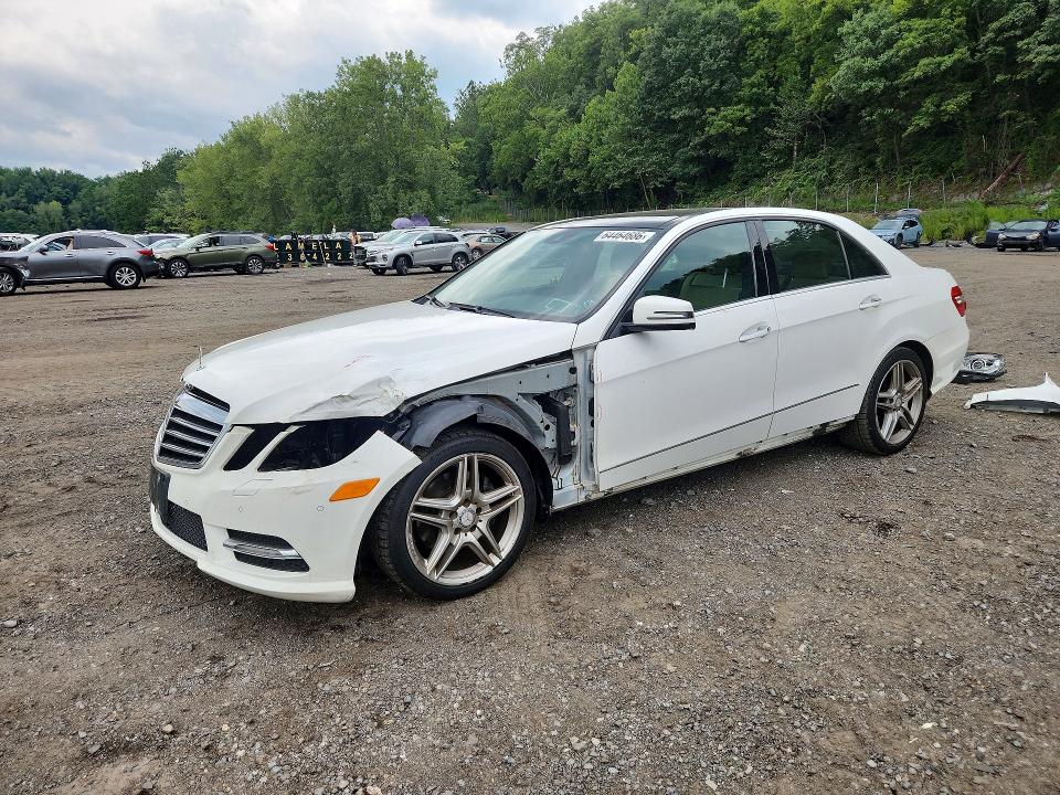 2013 Mercedes-benz E-klasse VIN WDDHF8JB9DA663007 COPART salvage auction — FRONT END, NY - MV-907A SALVAGE CERTIFICATE, sold $600 on 2026-08-17 (photo 1)