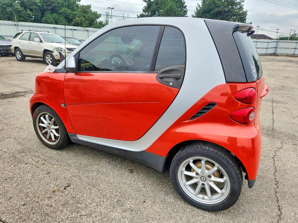 2008 Smart Fortwo VIN WMEEJ31X58K100404 COPART salvage auction — FRONT END, OH - CERT OF TITLE-SALVAGE, sold $100 on 2026-08-21 (photo 2)