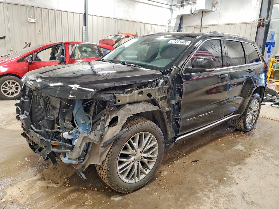 2017 Jeep Cherokee VIN 1C4RJFJG7HC803823 COPART salvage auction — FRONT END, Id - Salvage Certificate Of Title, sold $7,500 on 2026-09-16 (photo 1)