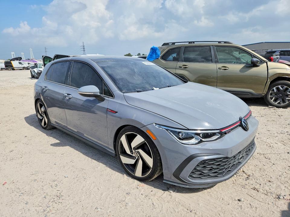 2023 Volkswagen Gti VIN WVW2A7CD3PW148549 COPART salvage auction — FRONT END, Tx - Salvage Vehicle Title, sold $11,000 on 2026-08-11 (photo 4)