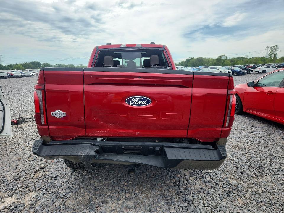 2025 Ford F-150 VIN 1FTFW6LD8SFC09903 COPART salvage auction — REAR END, Il - Salvage Certificate, sold $37,750 on 2026-09-28 (photo 6)