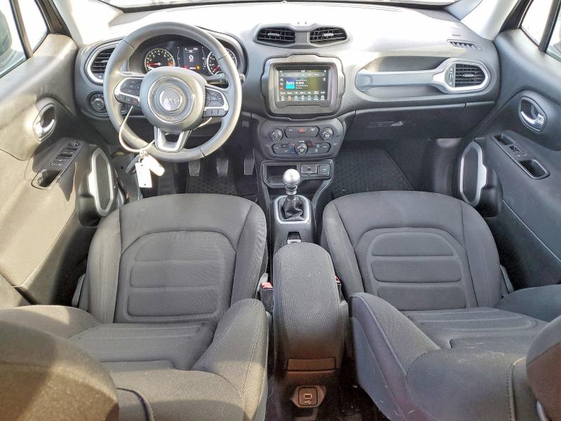 2018 Jeep Renegade VIN ZACCJABH7JPJ08014 COPART salvage auction — FRONT END, Ca - Salvage Certificate, sold $15 on 2026-08-18 (photo 8)