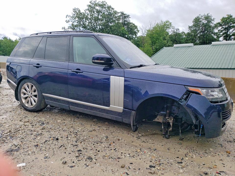 2016 Land rover RANGE ROVER VIN SALGS2EF3GA281547 COPART salvage auction — FRONT END, Ma - Cert Of Title-Reconstrctd Coll, sold $4,300 on 2026-09-09 (photo 4)