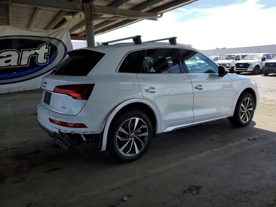 2024 Audi Q5 VIN WA1EAAFY9R2070324 COPART salvage auction — REAR END, CO - CERTIFICATE OF TITLE (P), sold $14,700 on 2026-08-24 (photo 3)