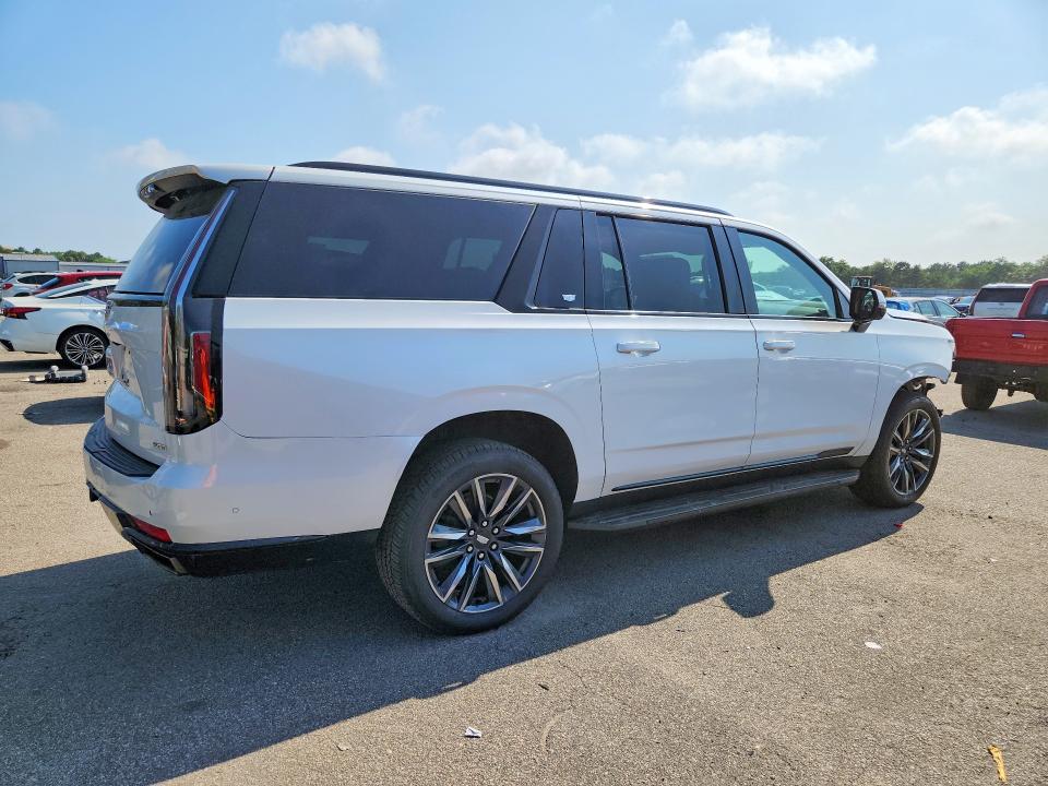 2021 Cadillac Escalade VIN 1GYS4NKL4MR349627 COPART salvage auction — FRONT END, Ny - Mv-907A Salvage Certificate, sold $21,000 on 2026-08-21 (photo 3)
