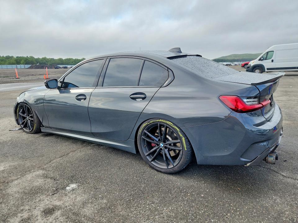 2021 BMW M3 VIN WBA5U9C07MFL38747 COPART salvage auction — SIDE, Pa - Certificate Of Salvage, sold $13,400 on 2026-08-21 (photo 2)