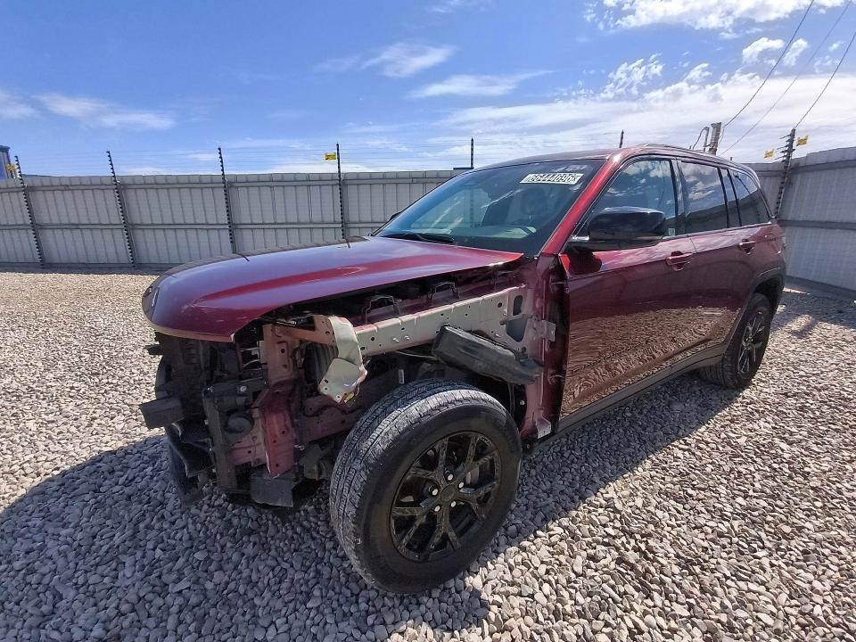 2024 Jeep Grand cherokee VIN 1C4RJHAG4R8550167 — COPART salvage auction photo