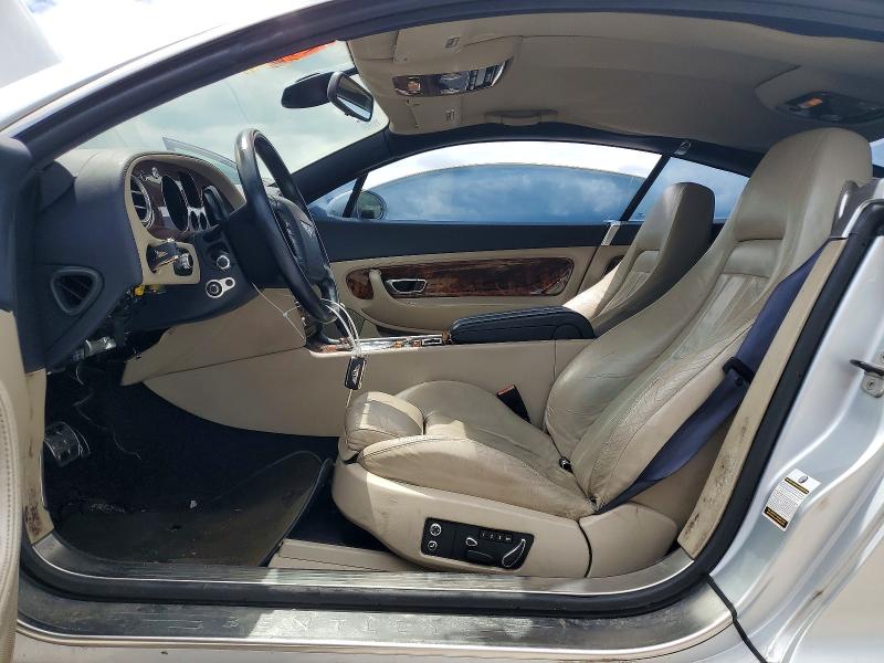 2005 Bentley Continental VIN SCBCR63W95C024120 COPART salvage auction — FRONT END, FL - CERTIFICATE OF TITLE, sold $9,200 on 2026-08-19 (photo 7)