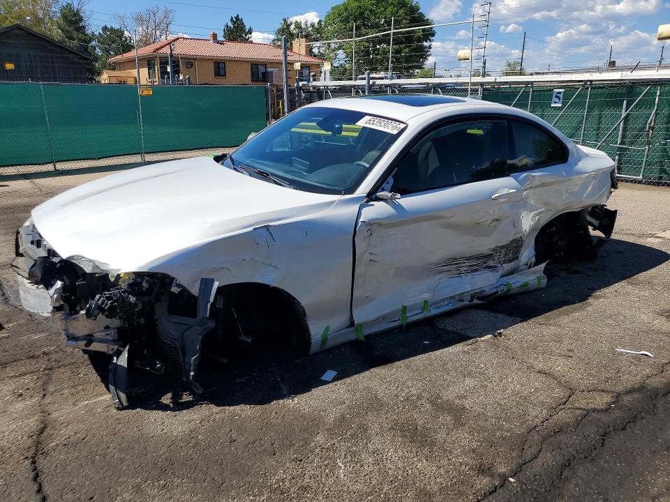 2016 BMW M235i VIN WBA1J9C58GV696176 COPART salvage auction — FRONT END, CO - DIS/DLR/EXP ONLY CLEAN TITLE, sold $1,550 on 2026-08-20 (photo 1)