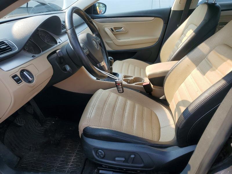 2013 Volkswagen Passat cc VIN WVWAP7AN9DE517020 COPART salvage auction — FRONT END, Ct - Cert Of Title-Salvage, sold $450 on 2026-08-18 (photo 7)
