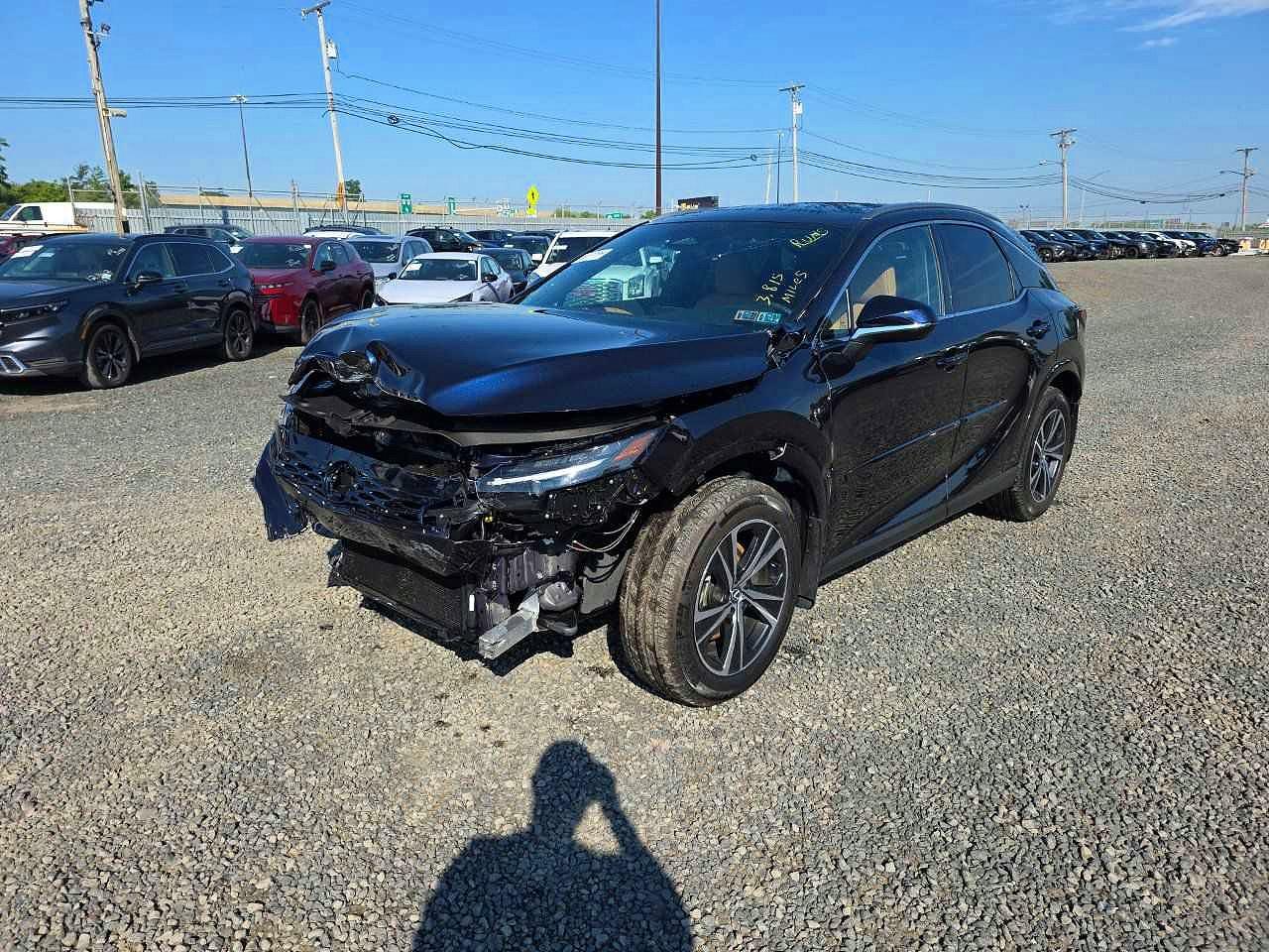 2025 Lexus RX 350 VIN 2T2BAMCA4SC109342 — COPART salvage auction photo