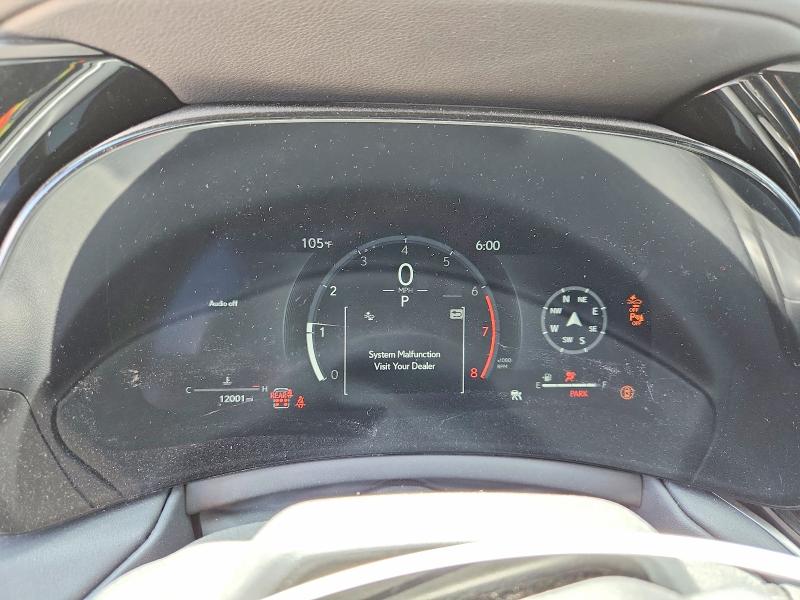 2025 Lexus Tx 350 VIN 5TDAAAB62SS025927 COPART salvage auction — REAR END, Tx - Salvage Vehicle Title, sold $16,500 on 2026-10-02 (photo 9)