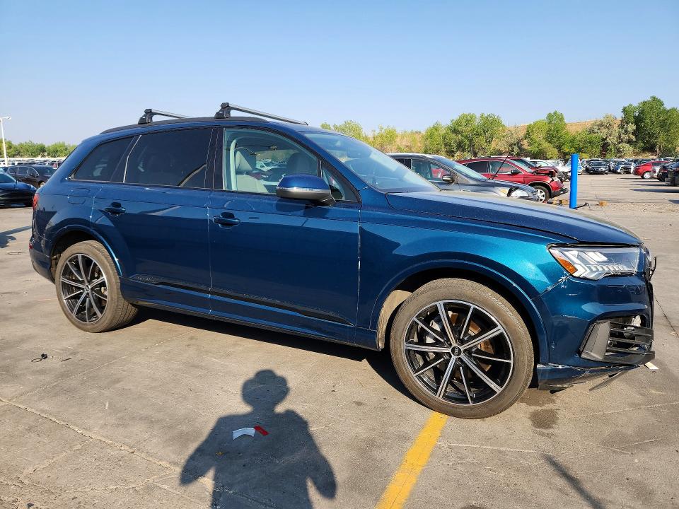 2022 Audi Q7 VIN WA1LXBF79ND005863 COPART salvage auction — FRONT END, Co - Public - Salvage Title, sold $21,100 on 2026-08-26 (photo 4)