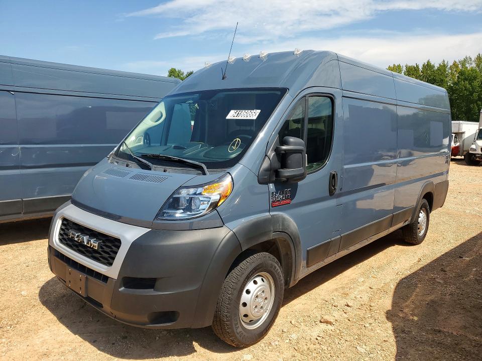 2021 Ram Promaster 3500 VIN 3C6FRVJG0ME503038 — COPART salvage auction photo
