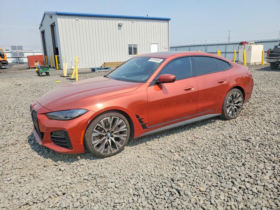 2023 BMW 4er VIN WBA73AV00PFN22880 COPART salvage auction — REAR END, Wa - Bill Of Sale, sold $22,500 on 2026-08-19 (photo 1)