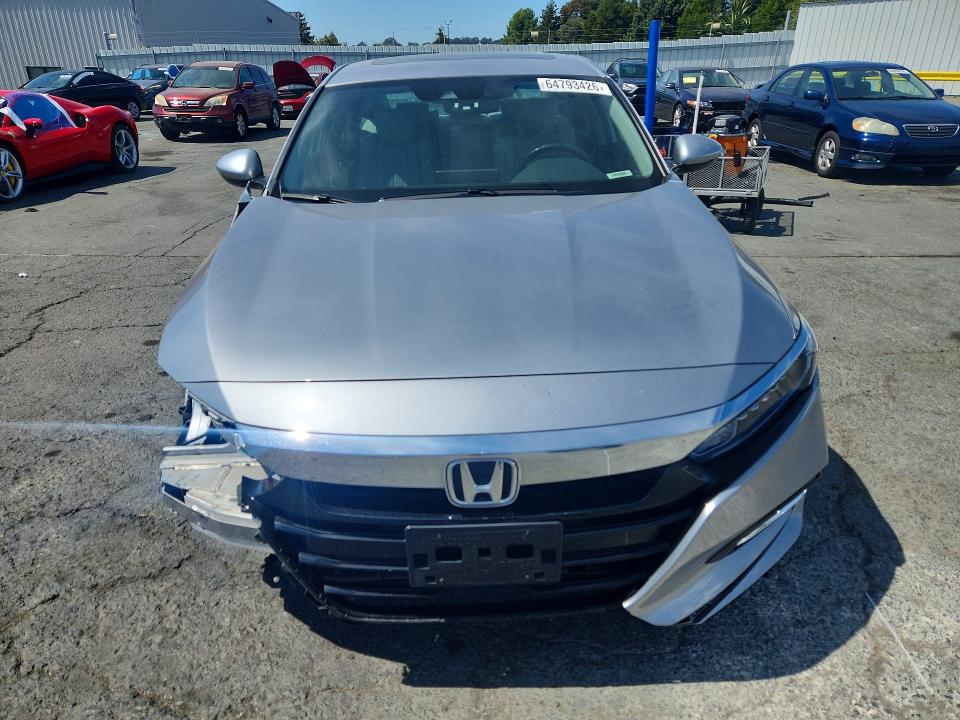 2020 Honda Accord VIN 1HGCV3F50LA001331 COPART salvage auction — FRONT END, Ca - Salvage Certificate, sold $8,100 on 2026-08-21 (photo 5)
